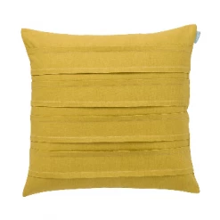 Spira of Sweden Double Pleat Mustard Cushion