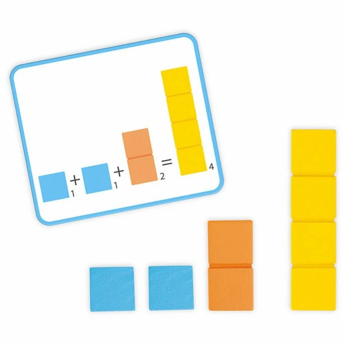 Janod Multicolor Learn To Count Blocks 5 Janod Multicolor Learn To Count Blocks