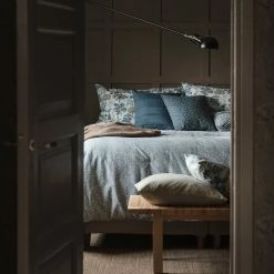 Spira of Sweden Flora Cushion - Blue 9 Spira of Sweden Flora Cushion - Blue