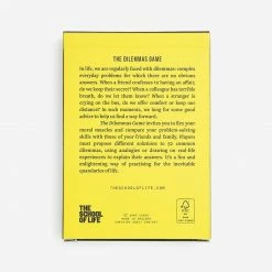The School of Life The Dilemmas Game