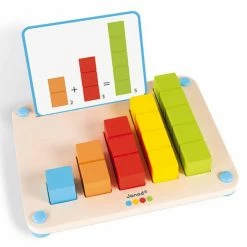 Janod Multicolor Learn To Count Blocks