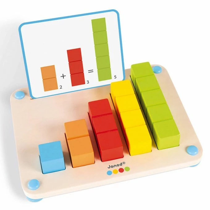 Janod Multicolor Learn To Count Blocks 4 Janod Multicolor Learn To Count Blocks