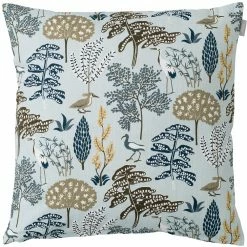 Spira of Sweden Flora Cushion - Blue