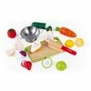 Janod Wooden Maxi Set Green Market Chopping Fruits and Vegetables Toy 1 Janod Wooden Maxi Set Green Market Chopping Fruits and Vegetables Toy
