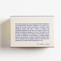 The School of Life 'Confidence' Prompt Cards 9 The School of Life 'Confidence' Prompt Cards