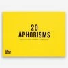 The School of Life 20 Aphorisms Cards