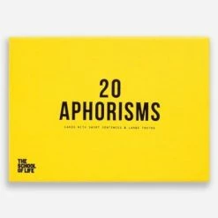 The School of Life 20 Aphorisms Cards